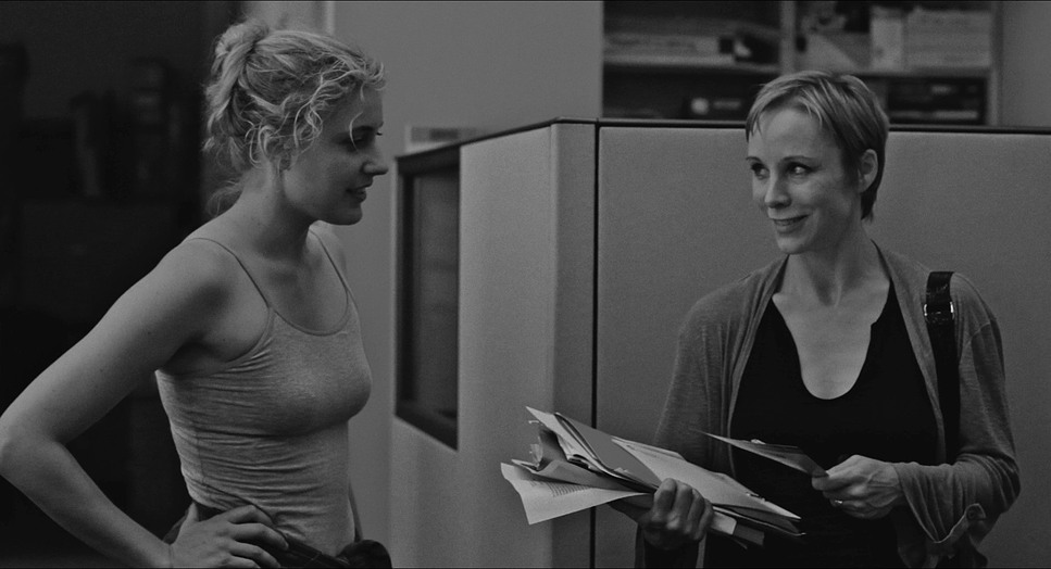 Greta Gerwig and Barbara Ross English in film Frances Ha, mumblecore acting